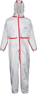 Kombinezon ochronny CoverStar Plus® wielkość XXL biały/czerwony kategoria OWO II