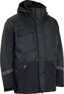 Kurtka rozciągana WORKING XTREME wielkość L czarny ELKA RAINWEAR