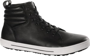 Buty z cholewą robocze QO700 wielkość 40 W. normalny czarny skóra wodoodporna O2