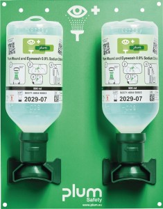 Zestaw do płukania oczu 2 x 0,5 l w.290 x sz. 228 x gł.80 ok.mm trwałość 3 lata