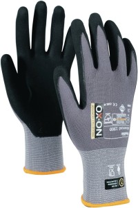 Rękawica Flexible Advanced 1900 wielkość 10 czarny/jasnoszary EN388 EN420+A1 EN4