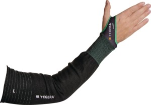 Ochraniacz przedramienia TEGERA® 73 420–490 mm czarny wielkość 10 kategoria OWO