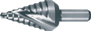 Wiertło stopniowe zakres wiercenia 4-20 mm HSS z rowkami spiralnymi dł. całk. 58
