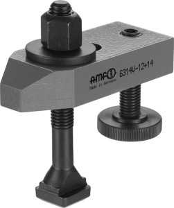 Spanneisen Nr.6314V f.T-Nut 36mm Spann-H.24-150mm Spannschraube M30x36x315mm AMF