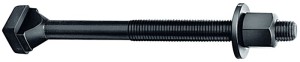 T-Nutenschraube DIN 787 T-Nut 48mm M42 L.400mm Güte 8.8 m.Mutter u.Scheibe AMF