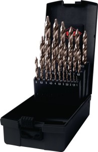 Zestaw wierteł spiralnych DIN 338 ULTIMATECUT FS śred. znamionowa 1–13x0,5 mm HS