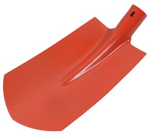 Łopata do kopania rowów na kable wielkość 1 300 x 160 mm bez trzonka