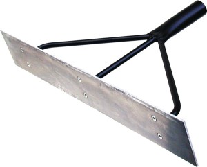 Rozściełacz betonu smołowego długość 600 mm, szerokość 90 mm D60 aluminium ALURE