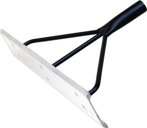 Rozściełacz betonu smołowego długość 600 mm, szerokość 100 mm E60 aluminium ALUR