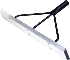 Rozściełacz betonu smołowego długość 700 mm, szerokość 80 mm F70 aluminium ALURE