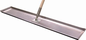 Paca do betonu długość 1230 mm, szerokość 220 mm BS123 aluminium i stal ALUREX