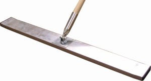 Paca do betonu długość 1000 mm, szerokość 100 mm BV100 aluminium i stal ALUREX