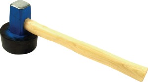 Młotek brukarski 1500 g okrągły (wulkanizowany)