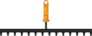 Grabie OneClick szerokość robocza 359 mm długość wideł 75 mm 14 zębów FISKARS