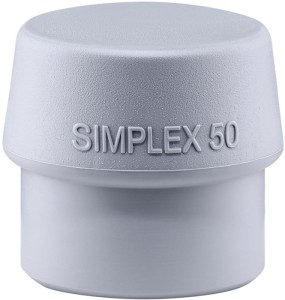 Końcówka do młotka z miękkim bijakiem SIMPLEX śred. głowicy 50 mm TPE-mid szary