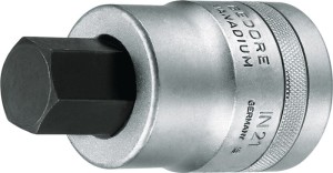 Klucz nasadowy IN 21 1 cal. wewn 6-kątowy rozmiar klucza 17 mm długość 90 mm GED