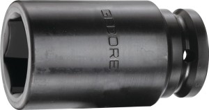 Klucz nasadowy udarowy K 21 L 1 cal. rozmiar klucza 32 mm długość 100 mm GEDORE