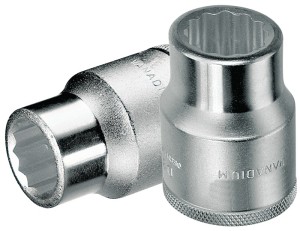 Klucz nasadowy D32 3/4 cal. 12-kątowy rozmiar klucza 41 mm długość 62,5 mm GEDOR