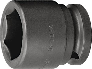 Klucz nasadowy udarowy K 32 3/4 cal. rozmiar klucza 33 mm długość 56 mm GEDORE