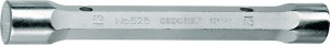 Klucz rurkowy, dwustronny 626 rozmiar klucza 10 x 11 mm długość 120 mm lity śred