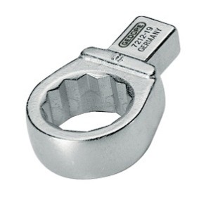 Klucz wtykowy oczkowy 7212-19 rozmiar klucza 19 mm 9 x 12 mm stal CV GEDORE