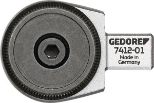 Grzechotka wtykowa z przełącznikiem 7412-01 3/8 cal. 9 x 12 mm stal CV GEDORE