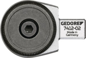 Grzechotka wtykowa z przełącznikiem 7412-02 1/2 cal. 9 x 12 mm stal CV GEDORE