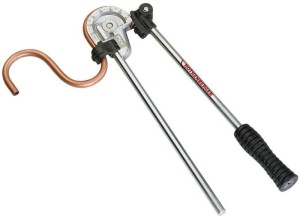 Giętarka dwuręczna długość 450 mm do rury śred. 15 mm promień zgięcia 180 stop.