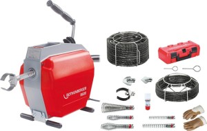 Maszyna do czyszczenia rur R 600 Set 230 / 50 V / Hz 467 min-¹ 690 W do rury śre