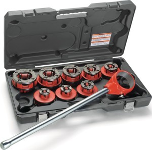 Gwintownica (komplet) 11-R 1/2, 3/4, 1 i 1 1/4, 1 1/2, 2 cal. RIDGID
