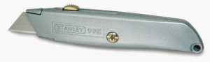 Nóż uniwersalny 99 E dł. całk. 155 mm chowane luzem STANLEY