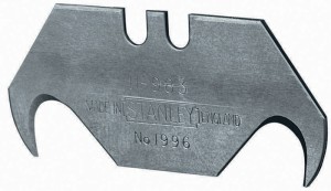 Ostrze hakowe 1-11-983 dł. 50 x szer. 19 x gr. 0,65 mm bez otworów 100 szt. / pu