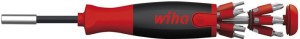 Uchwyt do bitów z magazynkiem LiftUp 13-części płaski/PH/PZD/TORX®/6-kąt. WIHA