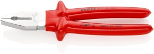 Kombinerki długość 250 mm izolowane zanurzeniowo chromowane VDE KNIPEX