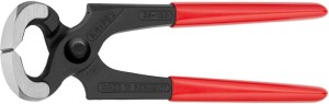Obcęgi do gwoździ dł. całk. 160 mm rodzaj uchwytu powlekany tw. sztucznym KNIPEX