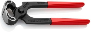 Obcęgi do gwoździ dł. całk. 180 mm rodzaj uchwytu powlekany tw. sztucznym KNIPEX