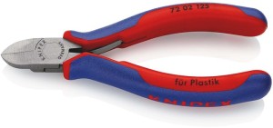 Szczypce tnące boczne do t. sztucznych długość 125 mm prosta powłoki wielomateri