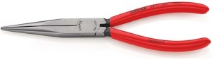 Szczypce dla mechaników długość 200 mm kształt 1 proste powłoka z tworzywa KNIPE