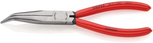 Szczypce dla mechaników długość 200 mm kształt 2 40 stop. zaokr. powłoka z tw.sz