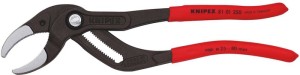 Szczypce do instalacji sanitarnych długość 250 mm rozp. mocow. 25–80 mm atrament