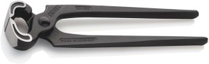 Obcęgi do gwoździ dł. całk. 250 mm szczypce atramentowane na czarno KNIPEX