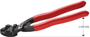 Kompaktowe szczypce przegubowe do prętów CoBolt® długość 200 mm powłoka z tworzy