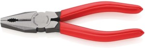 Kombinerki długość 160 mm polerowane powlekane tworz. sztucznym KNIPEX