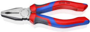 Kombinerki długość 160 mm polerowany uchwyt Comfort KNIPEX