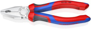 Kombinerki długość 180 mm chromowane wielokomp. powłoki KNIPEX