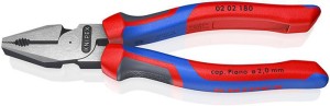 Szczypce o zwiększonym przełożeniu długość 180 mm polerowany uchwyt Comfort KNIP