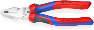 Szczypce o zwiększonym przełożeniu długość 180 mm chromowane uchwyty Comfort KNI