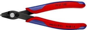 Szczypce tnące boczne dla elektroników Super-Knips® długość 140 mm faseta nie sp