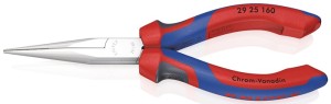 Szczypce telefoniczne długość całkowita 160 mm chromowane uchwyty Comfort KNIPEX
