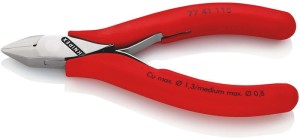 Szczypce tnące boczne dla elektroników długość 115 mm kształt 2 faseta nie poszy